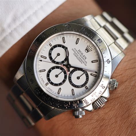 rolex daytona zenith bianco|rolex daytona zenith 16520.